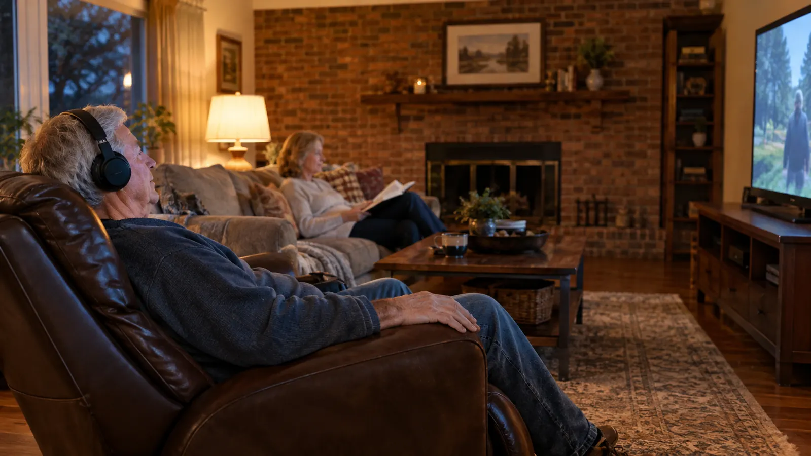 How to Set Up a TV Listening Headset for Hearing Loss